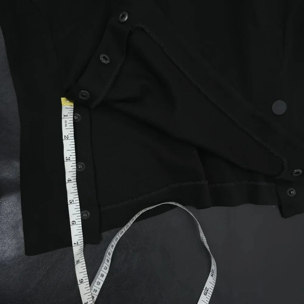 Cabi style 3232 Osaka utility top 3/4 sleeve blouse black - Picture 8 of 11